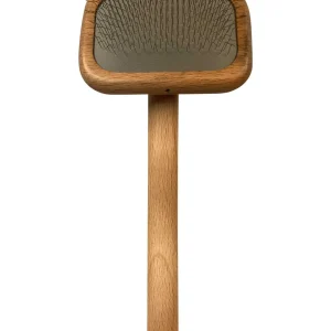 houten slicker borstel de luxe small